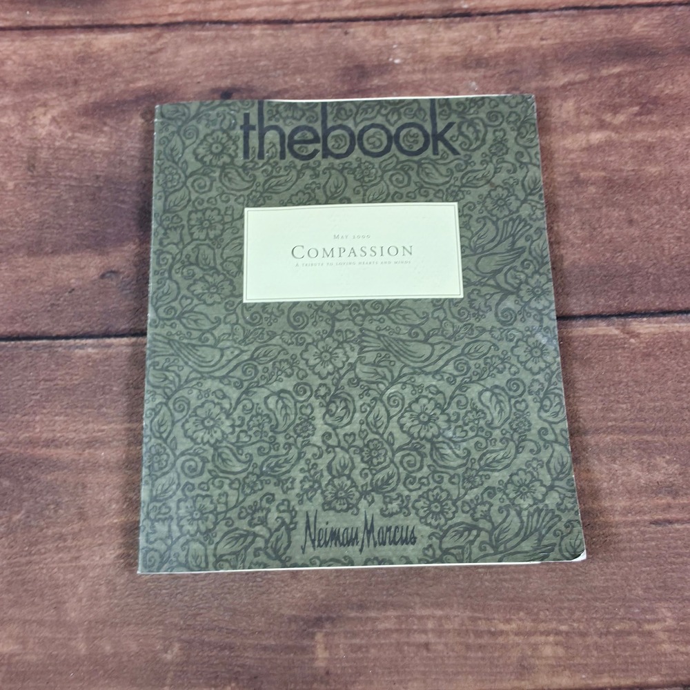 Neiman Marcus thebook Catalog May 2000 Green Good Compassion Vintage Fashion